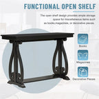 48-Inch Rustic Vintage Console Table,Farmhouse Style Entryway Table