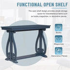 48-Inch Rustic Vintage Console Table,Farmhouse Style Entryway Table