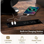 File Cabinet on Wheels with Charging Station & Cable - See Details