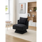 Chenille Upholstered 360 Degree Swivel Accent Chairs for Living Room,Bedroom