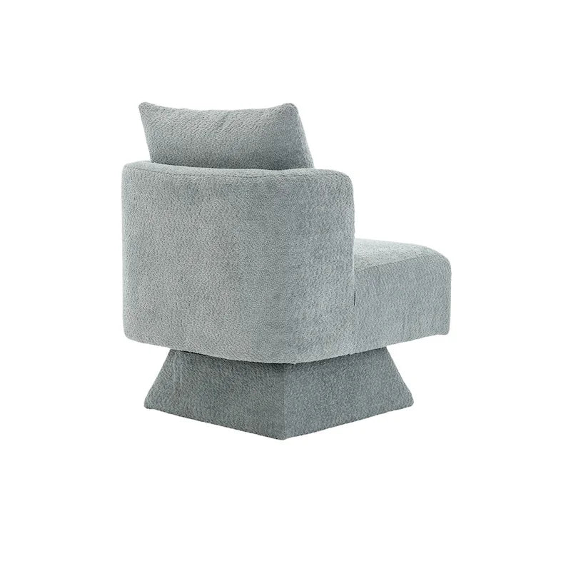 Chenille Upholstered 360 Degree Swivel Accent Chairs for Living Room,Bedroom