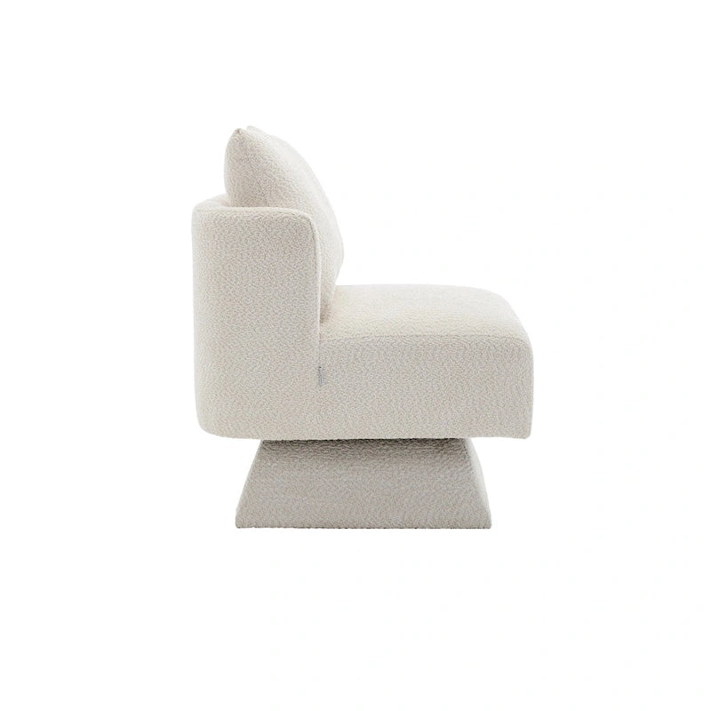 Chenille Upholstered 360 Degree Swivel Accent Chairs for Living Room,Bedroom
