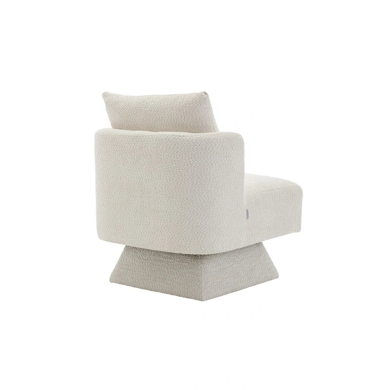 Chenille Upholstered 360 Degree Swivel Accent Chairs for Living Room,Bedroom