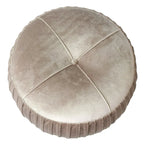 Velvet Small Round Ottoman