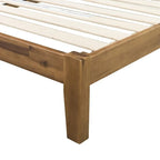 Mid-century 10-inch Wood Platform Bed