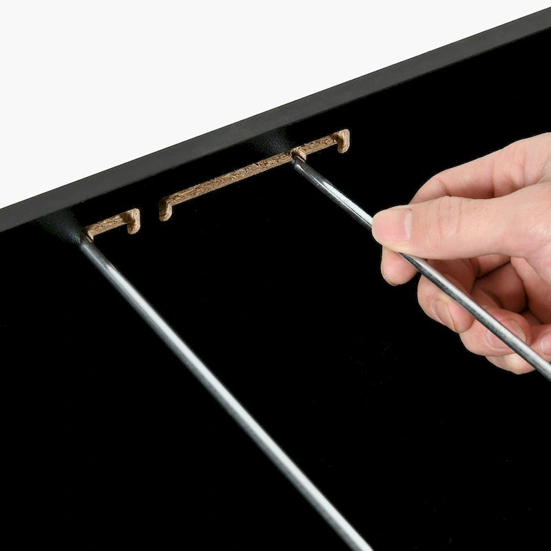 2 Drawers File Cabinet LED Lighting Lateral Filing Cabinet for Home Office