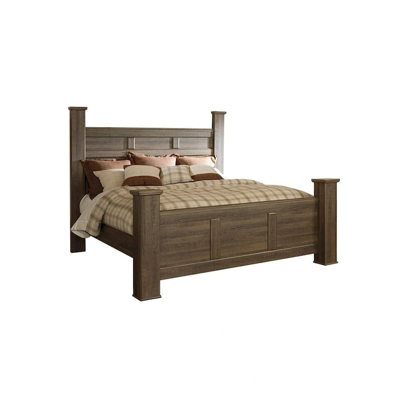 Dark Brown Poster Bed