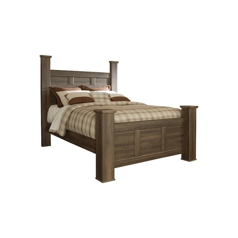 Dark Brown Poster Bed