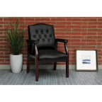Traditional Black Guest Chair