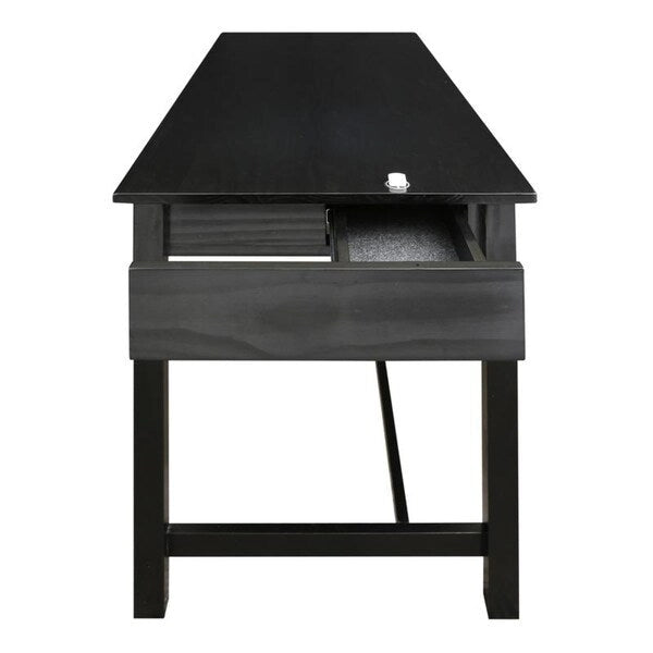 Work Desk with Concealed Side Drawer