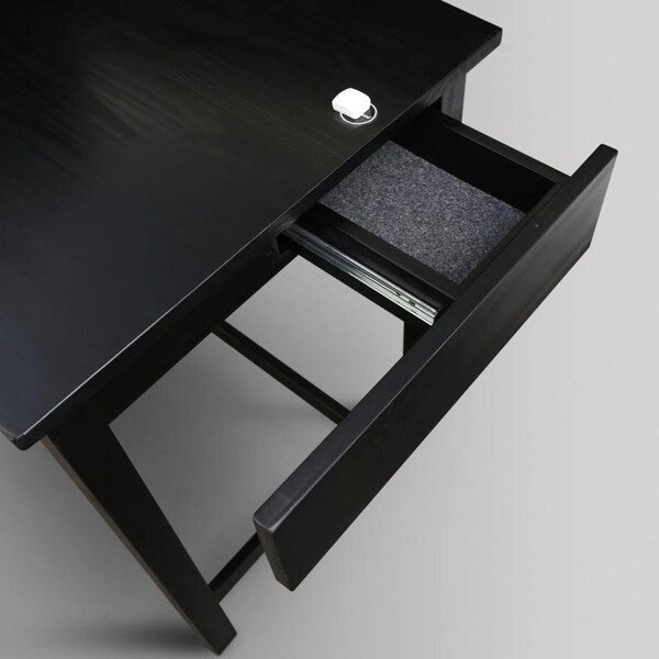 Work Desk with Concealed Side Drawer