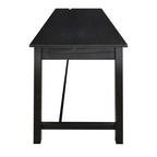 Work Desk with Concealed Side Drawer