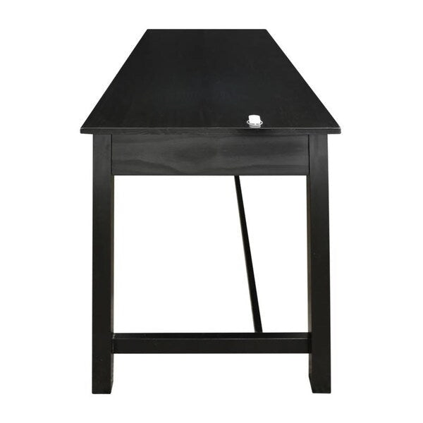 Work Desk with Concealed Side Drawer