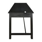 Work Desk with Concealed Side Drawer