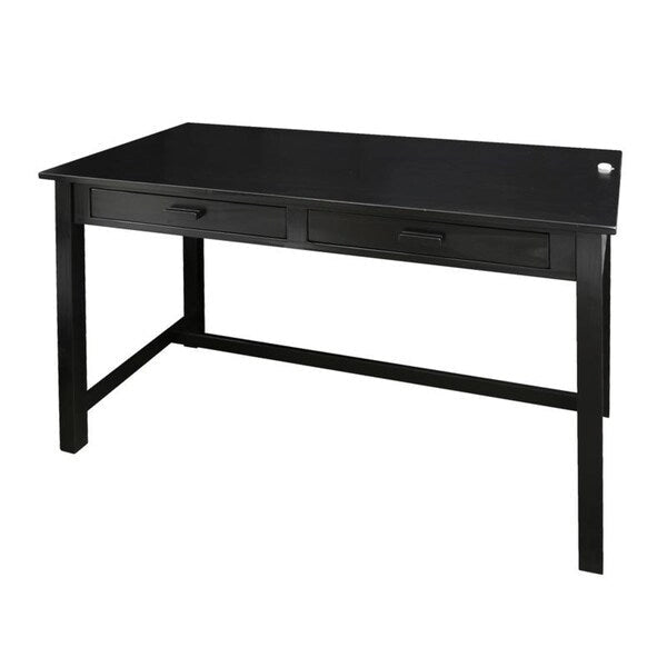 Work Desk with Concealed Side Drawer