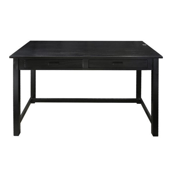Work Desk with Concealed Side Drawer