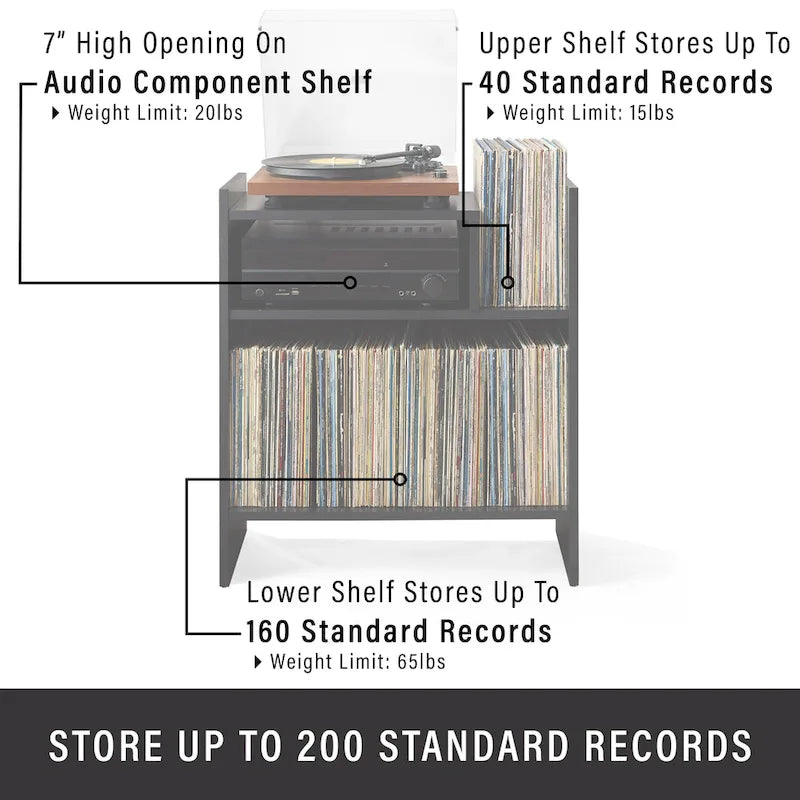 Meuble pour platine vinyle