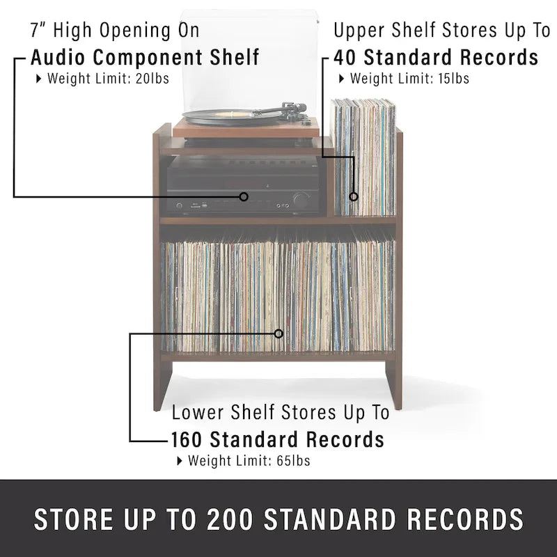 Meuble pour platine vinyle