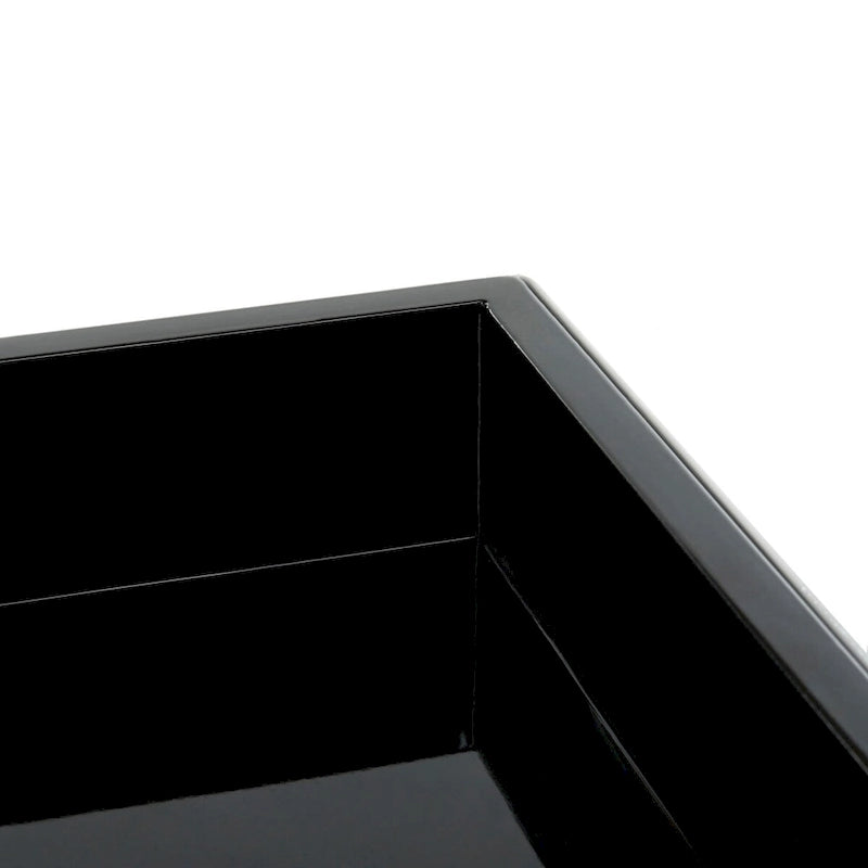 White/ Black Coffee Table - 35.4 x 35.4 x 11.8 - 35Wx35Dx12H