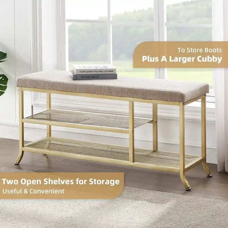 Shoe Storage Bench for Entryway