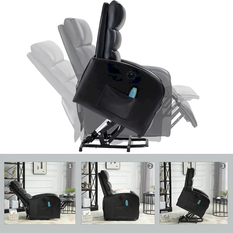 Modern Power Lift Massage Chair Electric Recliner
