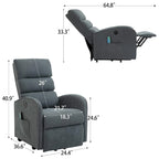 Modern Power Lift Massage Chair Electric Recliner