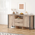 2 Door 2 Drawer Storage Cabinet and TV Stand