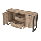 2 Door 2 Drawer Storage Cabinet and TV Stand