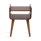 Wood Side Table - 18x14x27