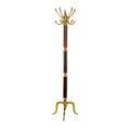 Aluminum Metal Coat Rack - Silver or Gold - Decor