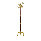 Aluminum Metal Coat Rack - Silver or Gold - Decor